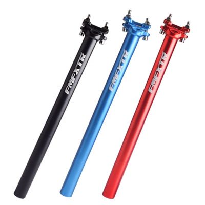27.2/30.9/31.6*400mm Tubes droites en aluminium à double clous pour siège de vélo de montagne