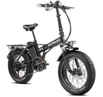 2024 Direct 20x4.0 pouces pneus de graisse pliant E-bike 1000W avec 7 vitesses engrenages moteur de moyeu arrière