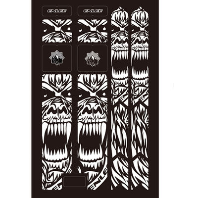 Autocollant 3D dédié à la route avec un design d'économie d'espace d'environ 11*3,5*4 cm