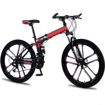 26 pouces Opp sac 10 pcs vélo de montagne en acier pour hommes avec frein à disque et fourchette en aluminium