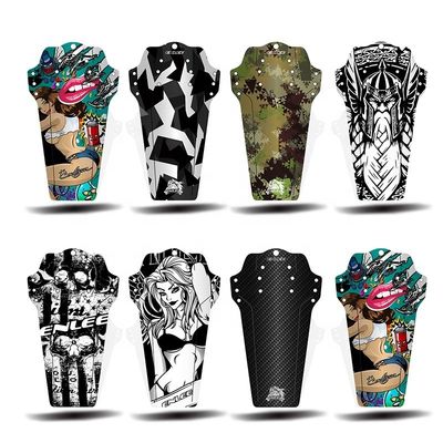 Les ailes avant ENLEE de dernière génération sont légères et faciles à installer pour les vélos sales.