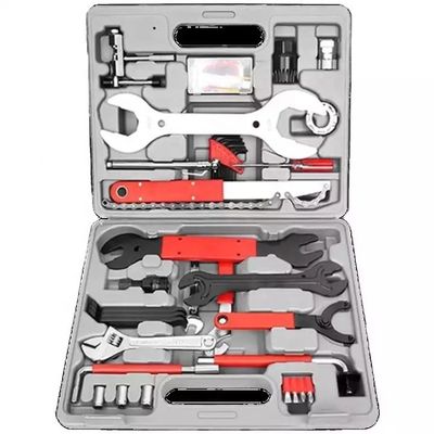 Kit d'outils de réparation de vélos portables 44 pièces pour vélos de montagne et de route Taille d'emballage 34*32.5*28cm