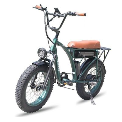 23AH Capacité de batterie 1000W 2000W Moteur 20 pouces Fat Bike vélo électrique Support personnalisé