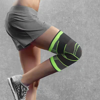 Appareil de genou élastique flexible pour hommes femmes Protection complète et ajustement confortable
