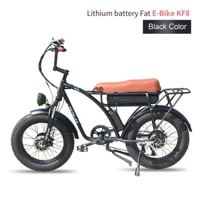 48V 23Ah batterie au lithium vélo électrique avec frein à disque mécanique et moteur puissant