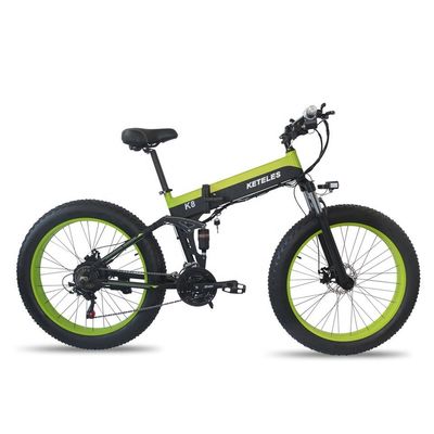 15AH batterie 26x4.0 pouces vélo électrique avec moteur 1000W puissant et 7 vitesses