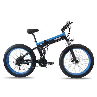 15AH batterie 26x4.0 pouces vélo électrique avec moteur 1000W puissant et 7 vitesses