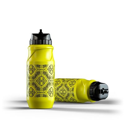 Bouteille de vélo en silicone multicolore de qualité alimentaire 215*80*80 mm Capacité 650ml Exercice en plein air