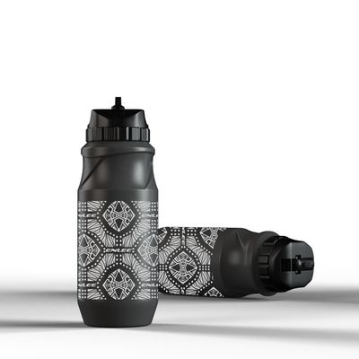 Bouteille de vélo en silicone multicolore de qualité alimentaire 215*80*80 mm Capacité 650ml Exercice en plein air