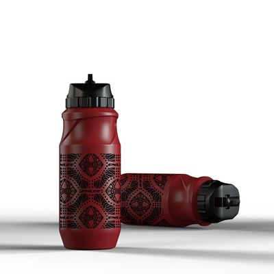 Bouteille de vélo en silicone multicolore de qualité alimentaire 215*80*80 mm Capacité 650ml Exercice en plein air