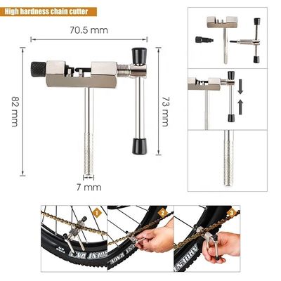 BTT Vélos de route en acier au carbone Kit d'outils de réparation de vélos avec logo personnalisé accepté