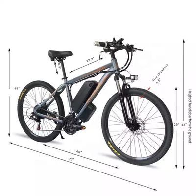 48V 18Ah batterie au lithium 1000W moteur 29 &quot; vélo de montagne électrique avec 26 * 1,95 largeur de pneu