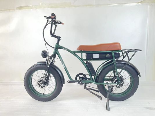 Vélo électrique à double moteur de 2000 W avec position du moteur du moyeu arrière et 3 heures de charge