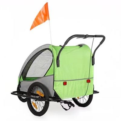 2021 Vélo en aluminium Baby Trailer pour enfants 2 supports MTB 14' roue avant et 20' roues arrière