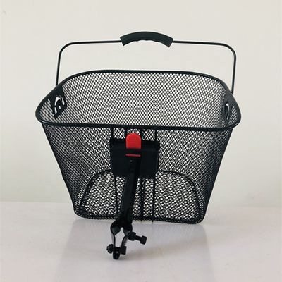 Panier de rangement pratique pour le VTT Vélo universel Panier de fer Vélo avant 0,95 kg
