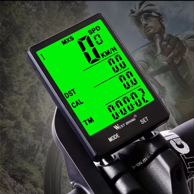 2.8 pouces ABS vélo ordinateur pour l' exercice léger capteur de vitesse sans fil par Inbike