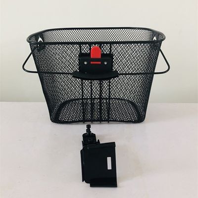 Panier de rangement pratique pour le VTT Vélo universel Panier de fer Vélo avant 0,95 kg