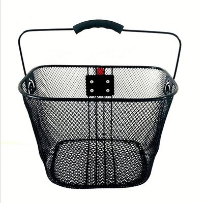 Panier de rangement pratique pour le VTT Vélo universel Panier de fer Vélo avant 0,95 kg