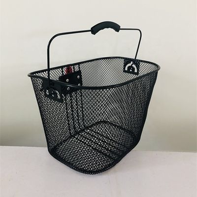 Panier de rangement pratique pour le VTT Vélo universel Panier de fer Vélo avant 0,95 kg