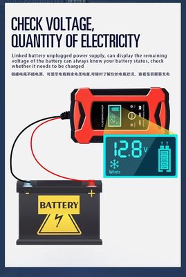 Testeur de batterie Affichage LCD couleur pour moto voitures SUV camions-plomb-acide sec AGM GEL SLA