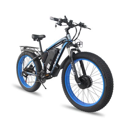 KETELES K800 vélo électrique 1000W 17,5AH batterie 26x4,0 pouces double moteur à deux roues motrices