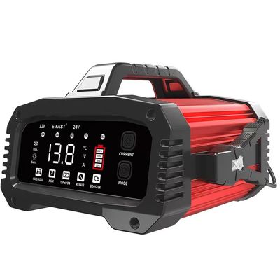 - Design chic Foxsur 12V 24V 25A Chargeur de batterie intelligent pour voiture