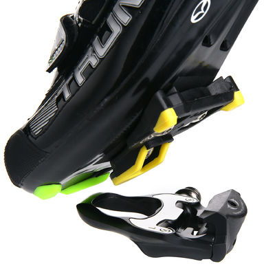 101*95*17mm Chaussure de vélo à cleats auto-verrouillable Plaque de verrouillage à pédale pour vélos de route 001