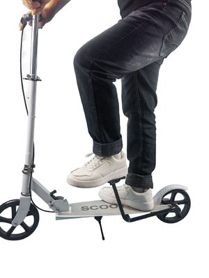 2022 roues pliables en caoutchouc adultes scooter de cascade portable scooter de kick à deux roues style