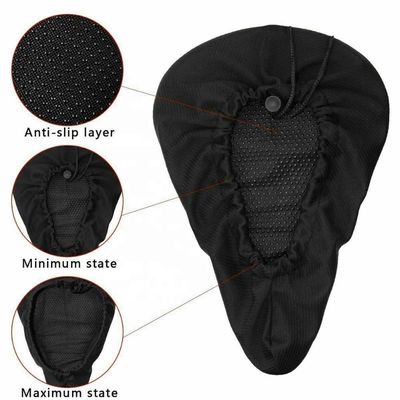 Couverture de coussin en silicone respirant pour vélo de montagne