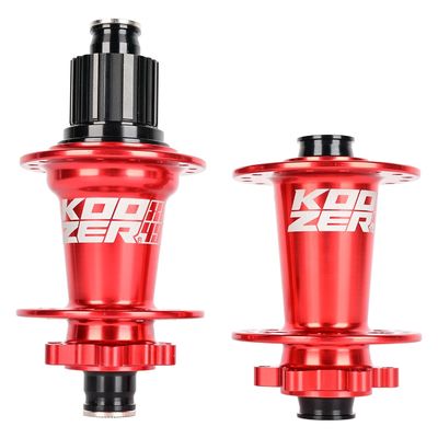 32 trous Koozer XM490PRO 4 roulement MTB Hub pour l'avant 10 * 135 mm QR100 * 15 12 * 142 mm arrière