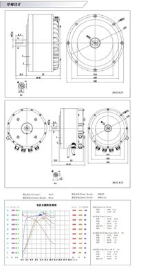 Cropper électrique refroidissement par air liquide 3KW Golf électrique voiture moteur kit scooter tricycle style 48V 72V