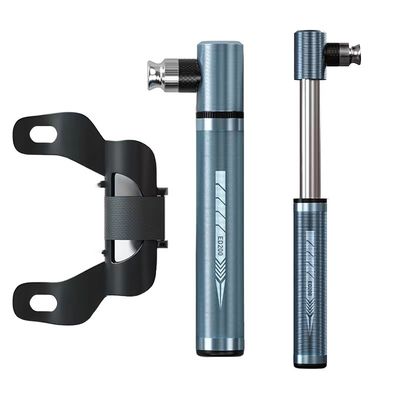14.5*7.2*4.1cm Mini Pompes à vélo en alliage d'aluminium universel avec AV FV et soupape Schrader