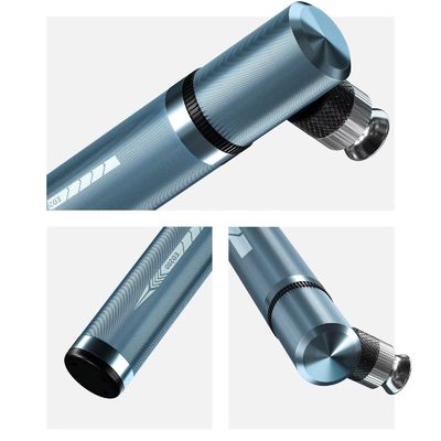 14.5*7.2*4.1cm Mini Pompes à vélo en alliage d'aluminium universel avec AV FV et soupape Schrader