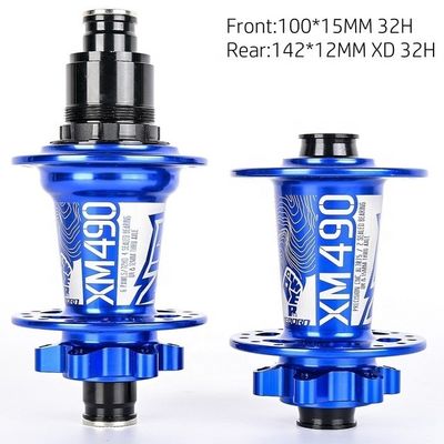 2021 Cycle Hub XX1 XD 12Speed Cassette Body Hubs Koozer XM490PRO scellé 4 roulement Hub de vélo de montagne QR à travers 28 32 36 trous Xdr