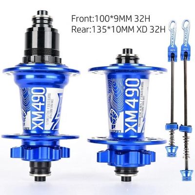 2021 Cycle Hub XX1 XD 12Speed Cassette Body Hubs Koozer XM490PRO scellé 4 roulement Hub de vélo de montagne QR à travers 28 32 36 trous Xdr