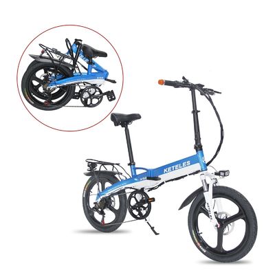 Marché de l'UE Vélo électrique pliant de 20 pouces avec moteur 36V 250W et batterie au lithium de 10AH