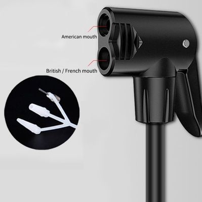 Pompes à pieds en plastique pour vélos, automobiles, automobiles, pompes portables haute pression