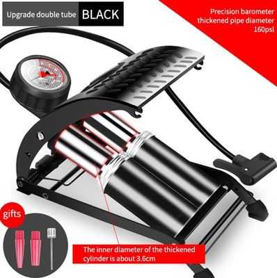 Pompes à pieds en plastique pour vélos, automobiles, automobiles, pompes portables haute pression