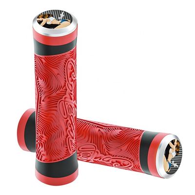 130 mm * 30 mm ENLEE Silica Gel Bicicle Manche Bar Poignées Convient pour les vélos hors route