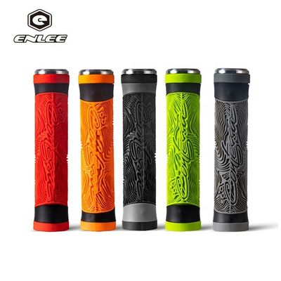 130 mm * 30 mm ENLEE Silica Gel Bicicle Manche Bar Poignées Convient pour les vélos hors route