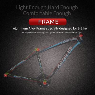 26AH 2000W Haute puissance à deux roues motrices Vélo électrique à double moteur avec pneu gras 26x4.0 pouces