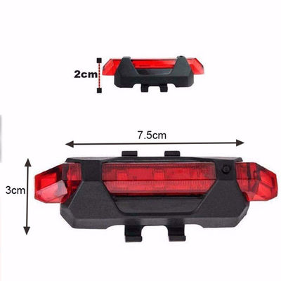 Lumière avant Lumière arrière USB LED Bicicle rechargeable Bicicle Light Set pour le vélo de montagne