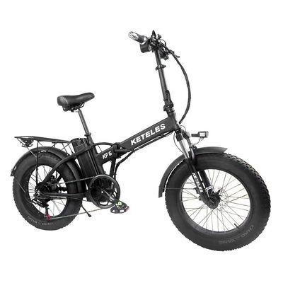 2024 Direct 20x4.0 pouces pneus de graisse pliant E-bike 1000W avec 7 vitesses engrenages moteur de moyeu arrière