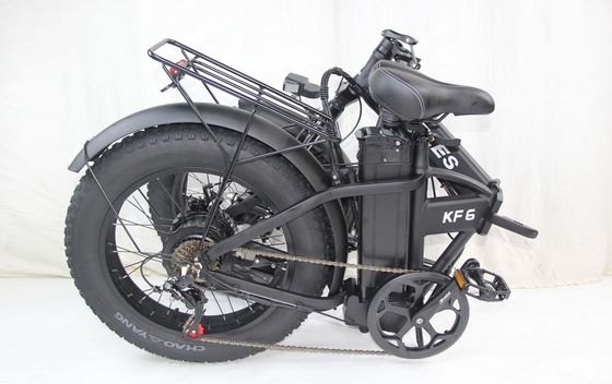 2024 Direct 20x4.0 pouces pneus de graisse pliant E-bike 1000W avec 7 vitesses engrenages moteur de moyeu arrière