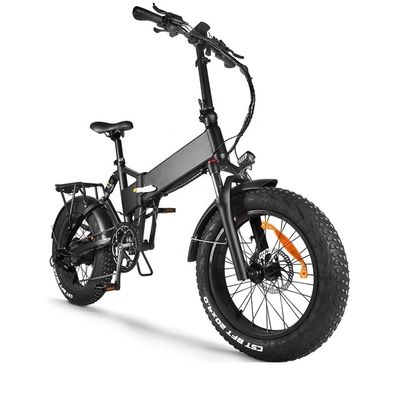 Vélo électrique tout-terrain 1000W 13AH avec pneu gras 20x4.0 pouces et temps de charge rapide