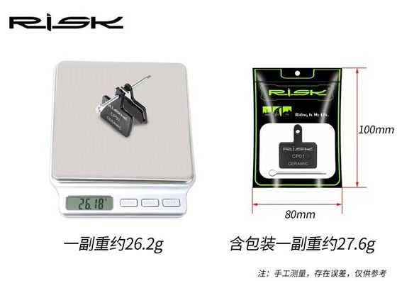 RISK MTB Bicicle Plaquettes de frein à disque frein hydraulique en céramique pour Shimano B01S M315 355 395