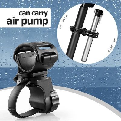 Clampe à pince à lumière avant rotative à 360 degrés pour la construction ABS en caoutchouc noir