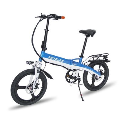 48V 350W 10AH vélo électrique avec cadre pliable de 20 pouces et une autonomie de 31 à 60 km par puissance