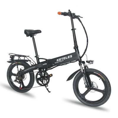 48V 350W 10AH vélo électrique avec cadre pliable de 20 pouces et une autonomie de 31 à 60 km par puissance