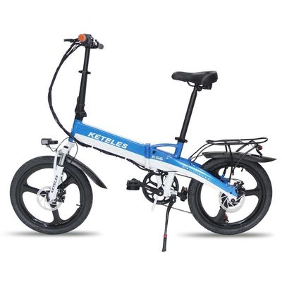 48V 350W 10AH vélo électrique avec cadre pliable de 20 pouces et une autonomie de 31 à 60 km par puissance
